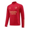 Sudadera De Entrenamiento Arsenal Cremallera De Cuarto 23-24 Roja - Hombre